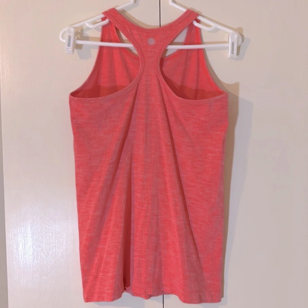Athleta Ribbed Racerback Tank Top - Picture 2 of 4